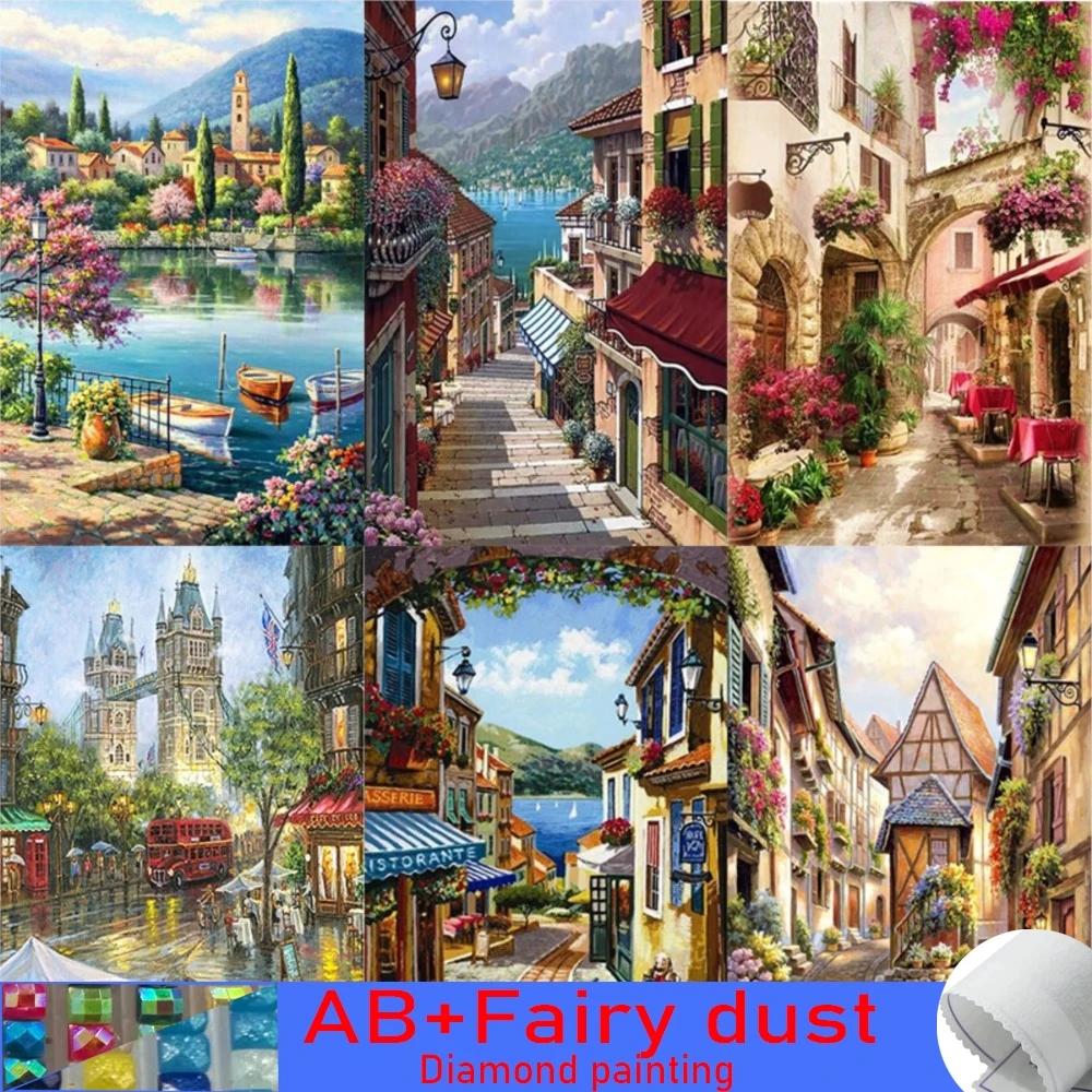 DIY 5D 120 ÷ AB  Ʈ ̾Ƹ  ǳ  ̾Ƹ ڼ ũ Ǯ 帱 ũν Ƽġ ŰƮ, Ȩ 